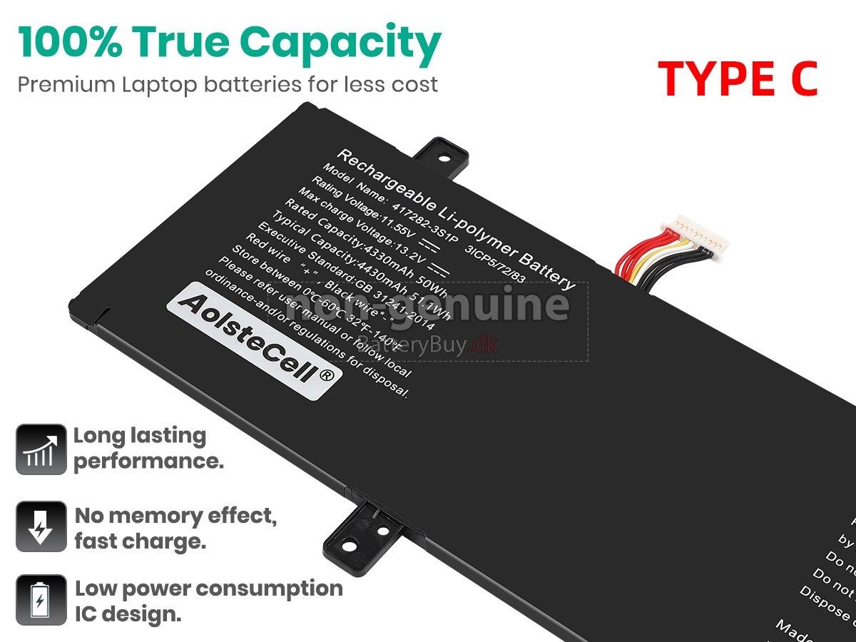 Infinix 417282-3S udskiftningsbatteri