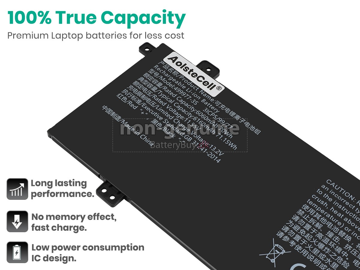 Infinix ZERO BOOK ZL12 udskiftningsbatteri