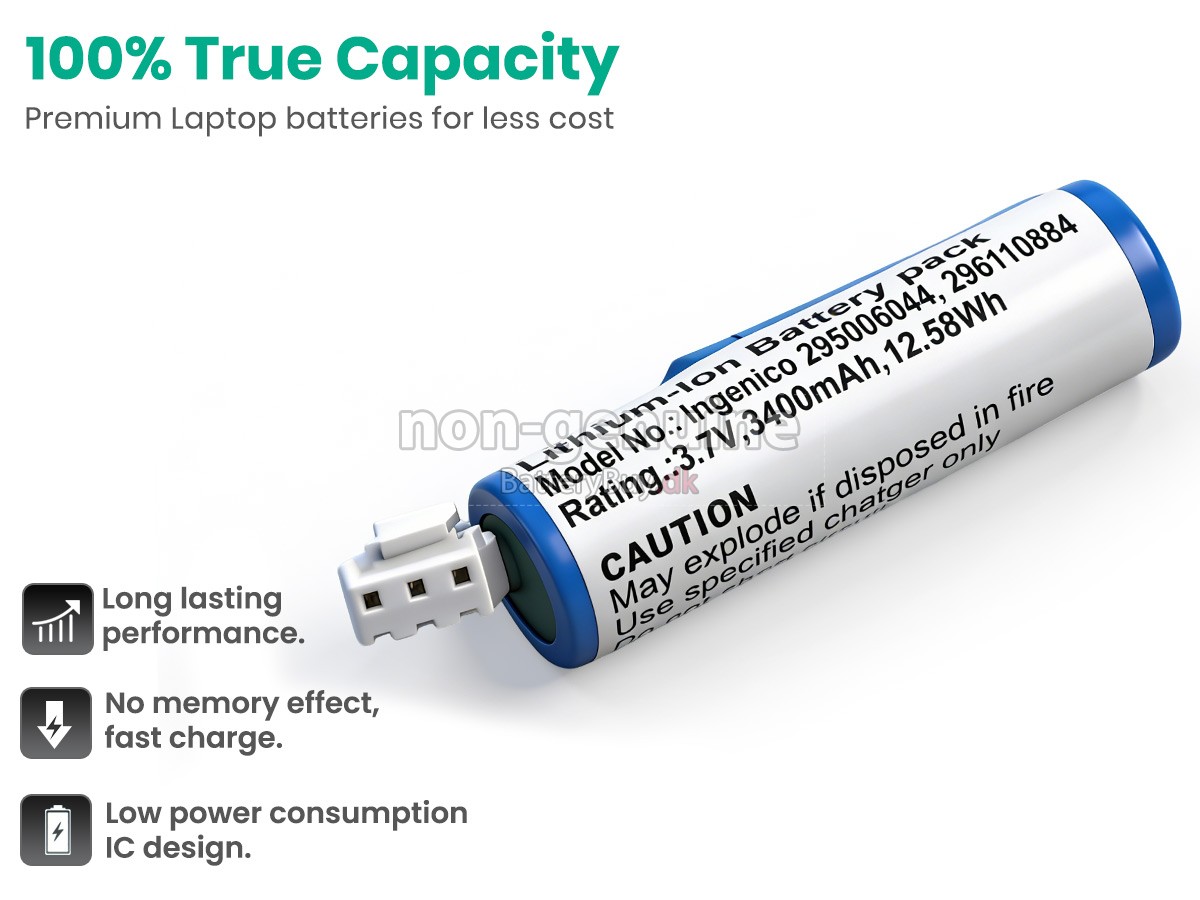 Ingenico 296110884 udskiftningsbatteri