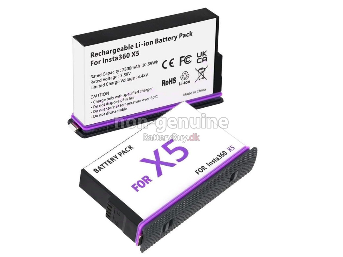 Insta360 X5 udskiftningsbatteri