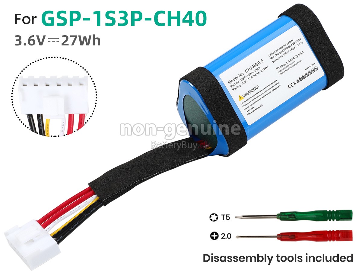 JBL GSP-1S3P-CH40 udskiftningsbatteri