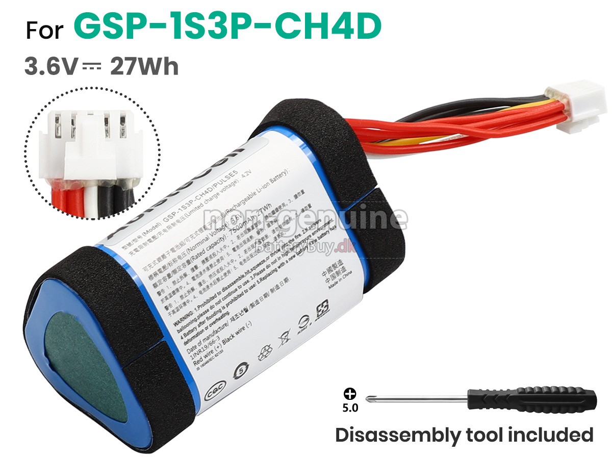 JBL GSP-1S3P-CH4D udskiftningsbatteri
