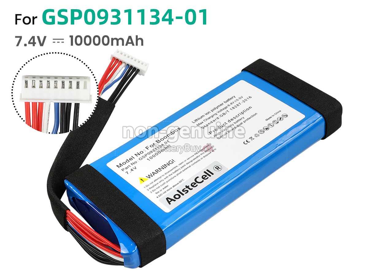 JBL JEM3316 udskiftningsbatteri