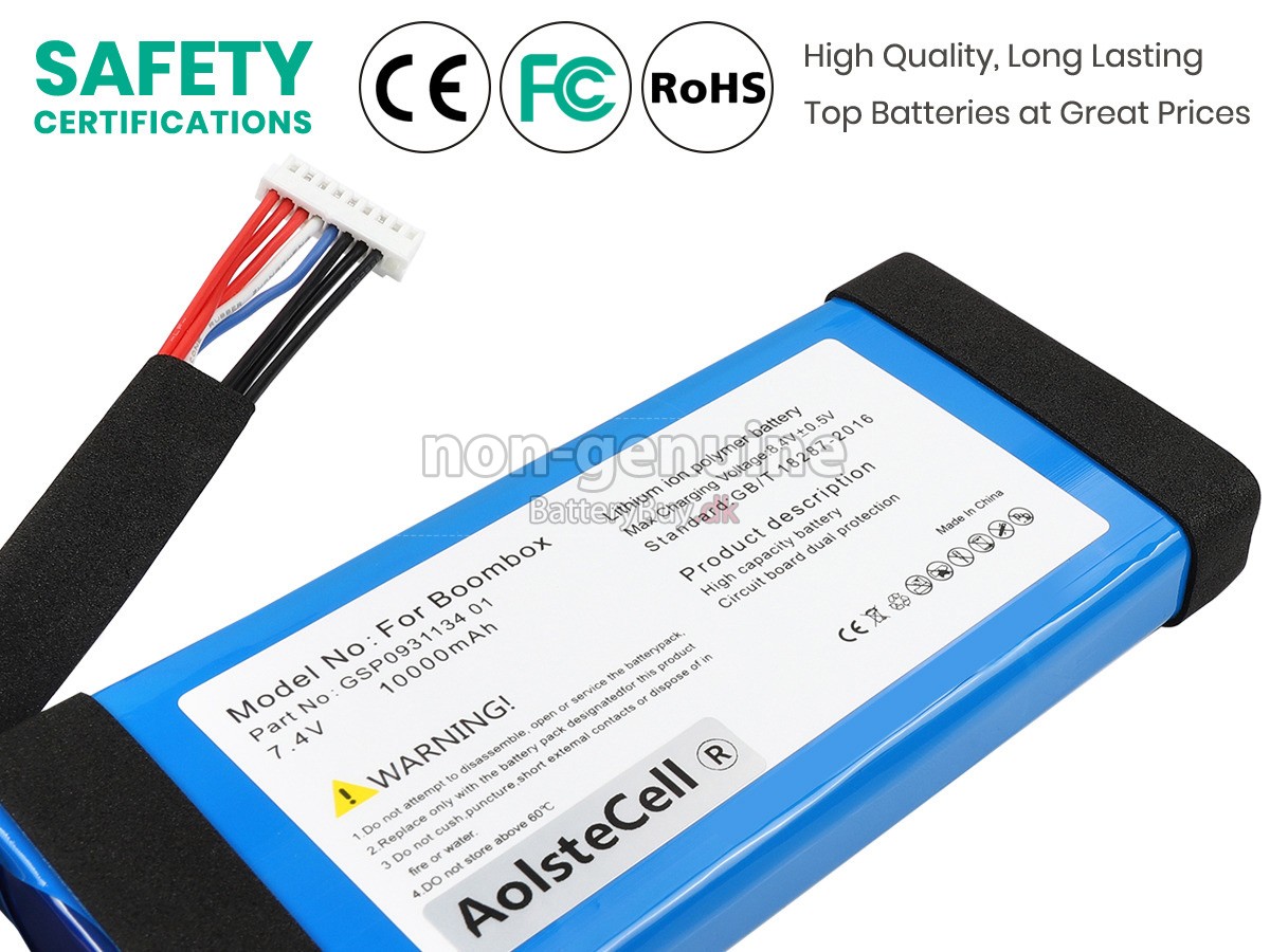 JBL JEM3316 udskiftningsbatteri