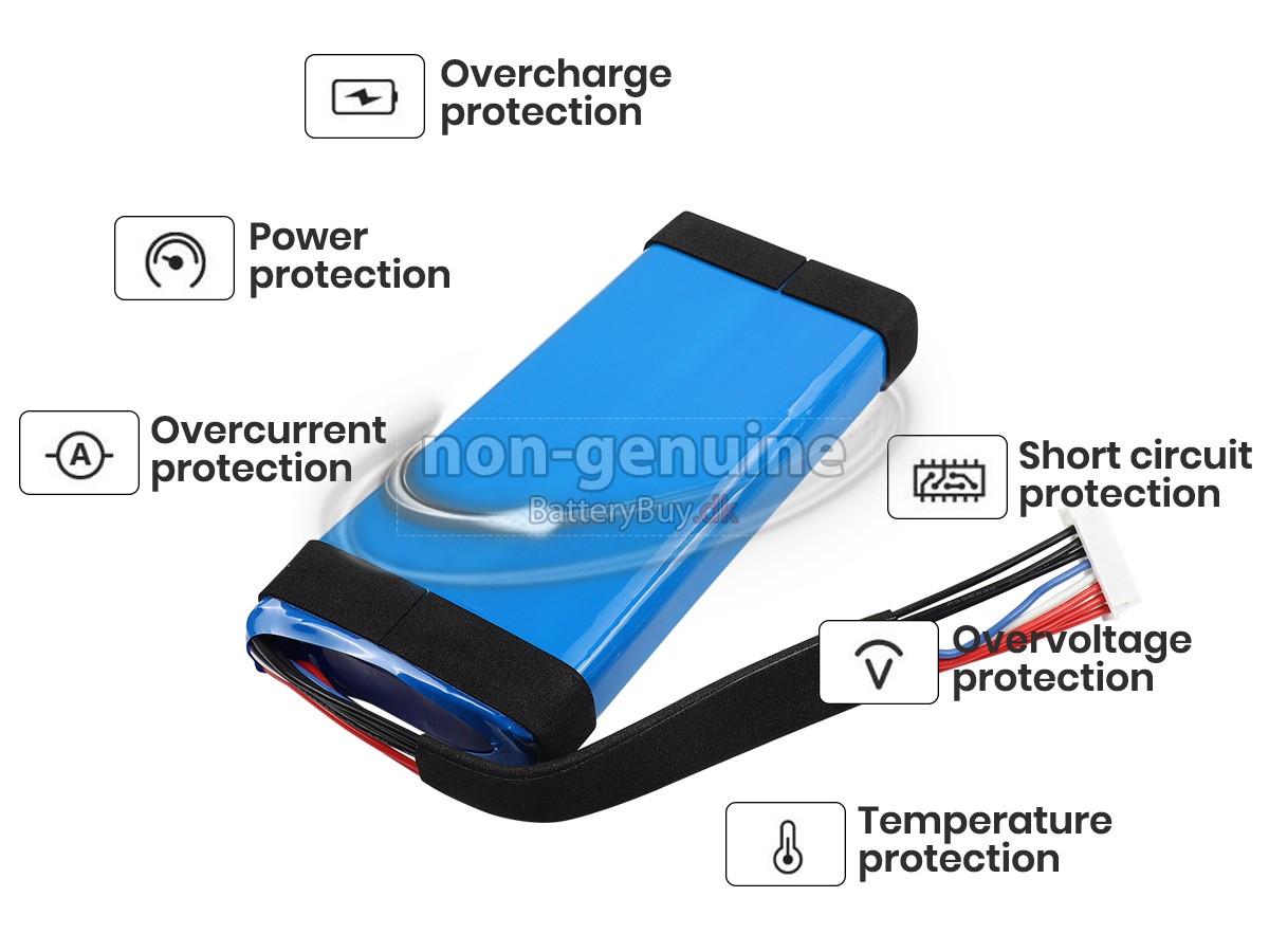 JBL JEM3316 udskiftningsbatteri