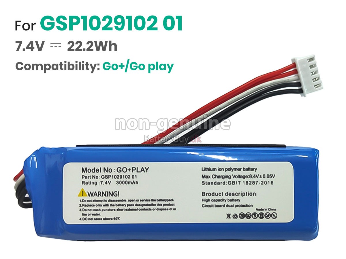 JBL GO PLAY udskiftningsbatteri