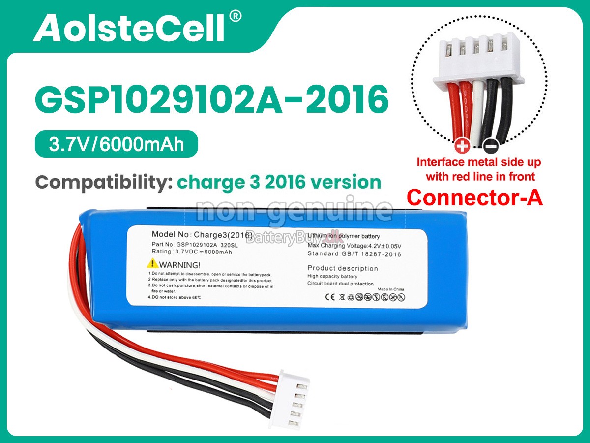 JBL GSP1029102A-2016 udskiftningsbatteri