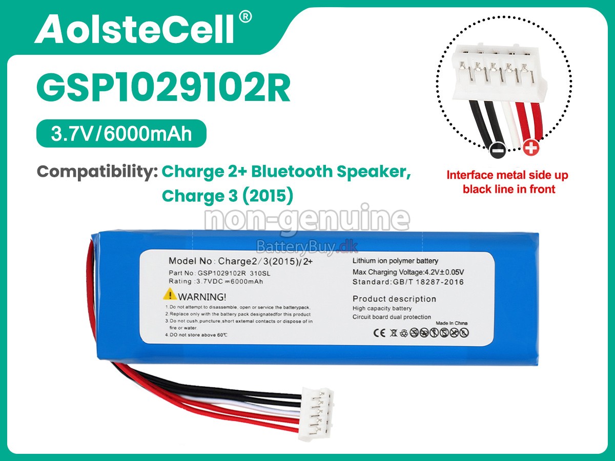 JBL GSP1029102R udskiftningsbatteri
