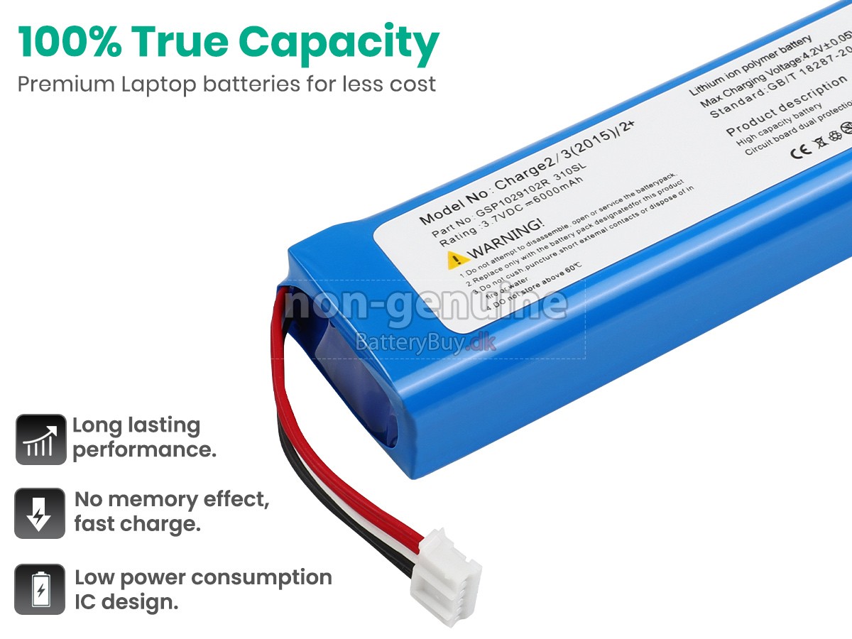 JBL GSP1029102R udskiftningsbatteri