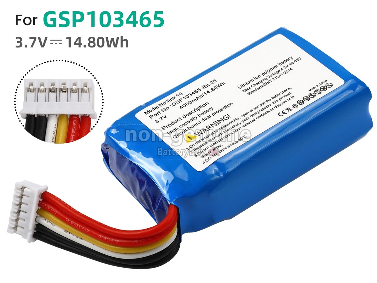 JBL GSP103465 udskiftningsbatteri