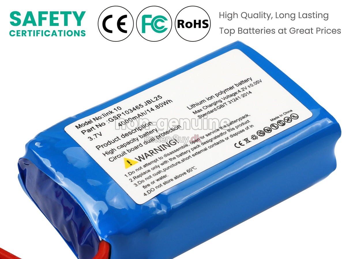 JBL GSP103465 udskiftningsbatteri