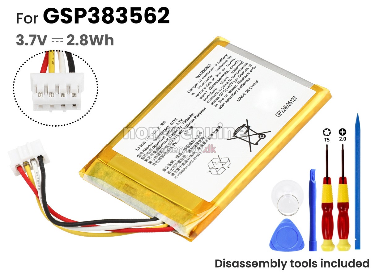 JBL GO 3 udskiftningsbatteri