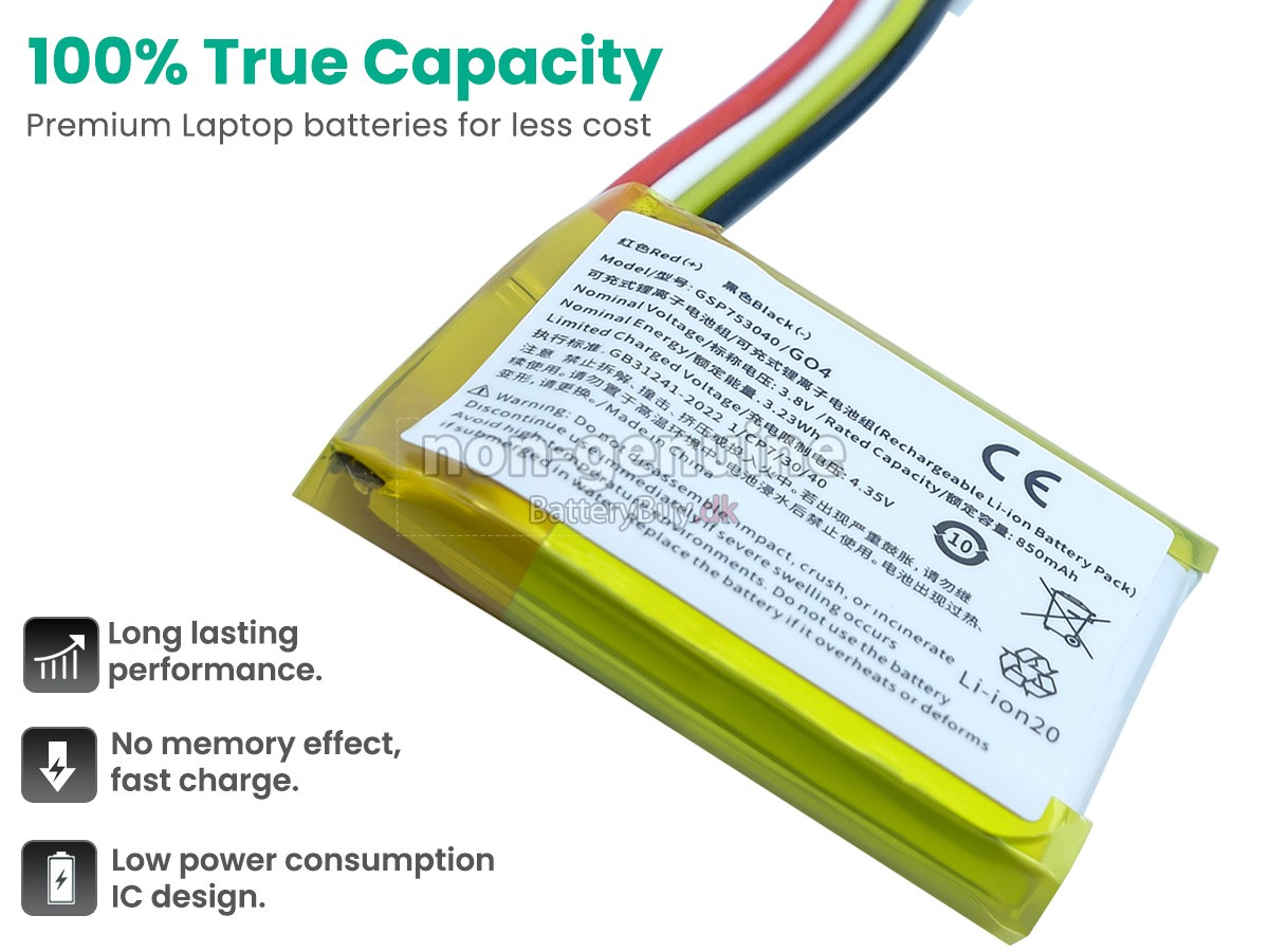 JBL GO 4 udskiftningsbatteri