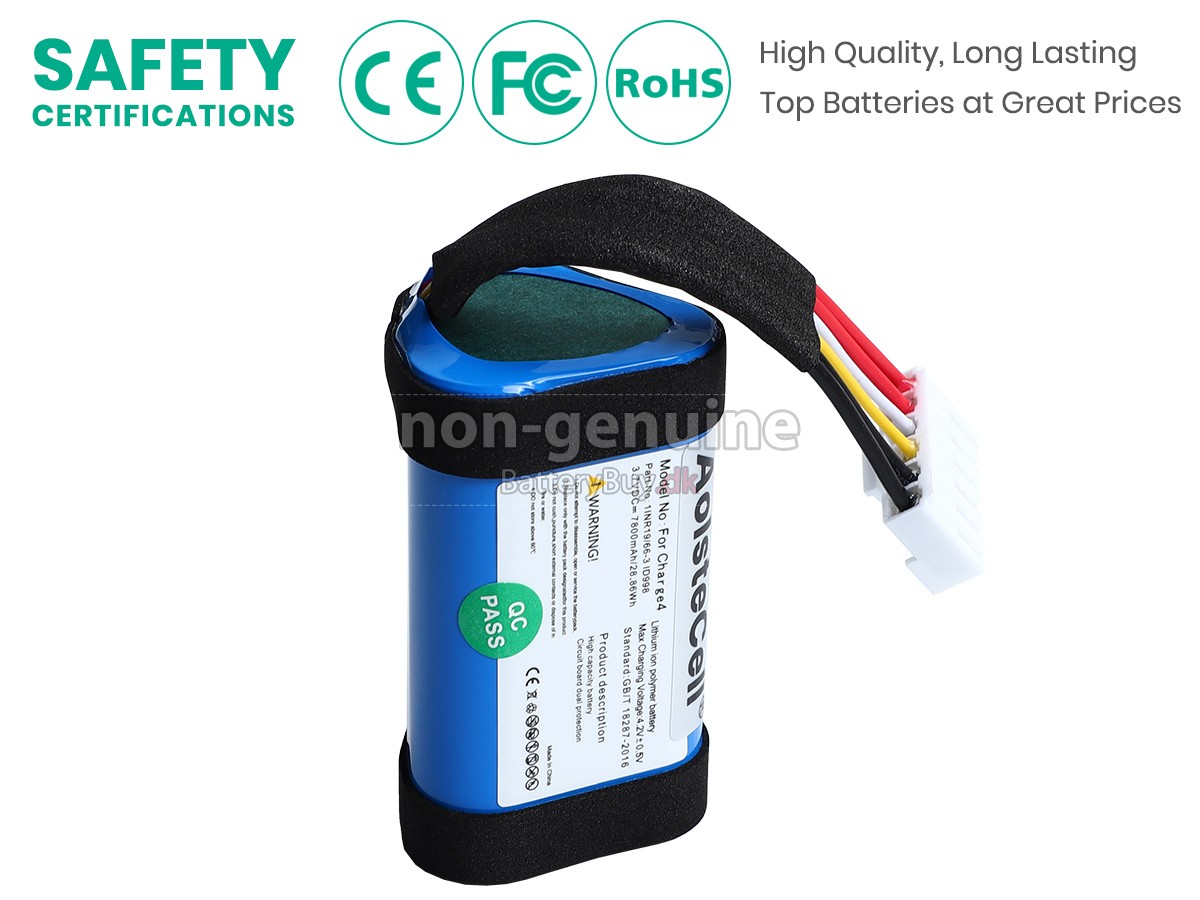 JBL CHARGE 4BLK udskiftningsbatteri