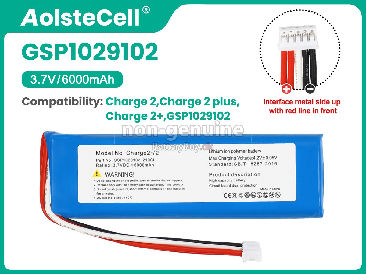 JBL GSP1029102 udskiftningsbatteri