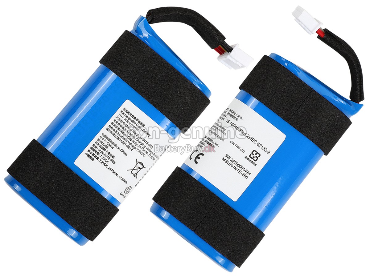 JBL SUN-INTE-265 udskiftningsbatteri