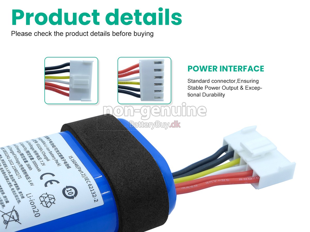 JBL I0328A udskiftningsbatteri