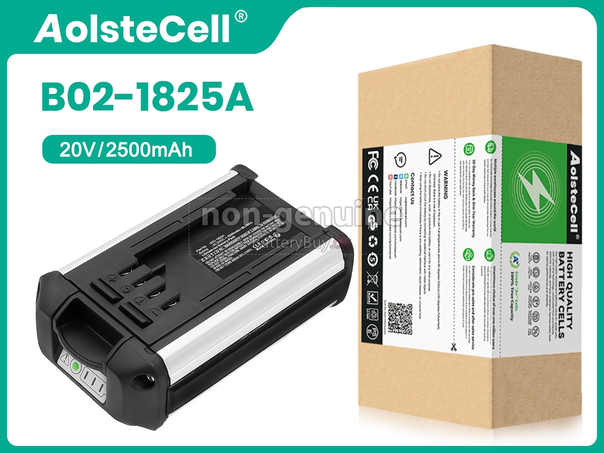 JIMMY B02-1830 udskiftningsbatteri