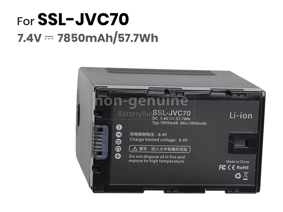 JVC GY-HM650 udskiftningsbatteri