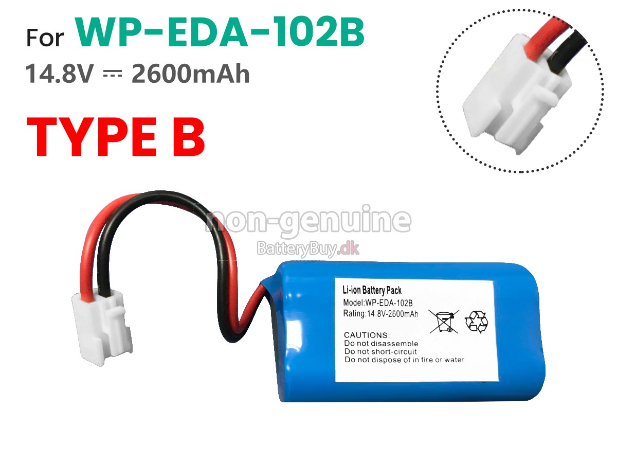 KADEY YASEN ECG-903A udskiftningsbatteri