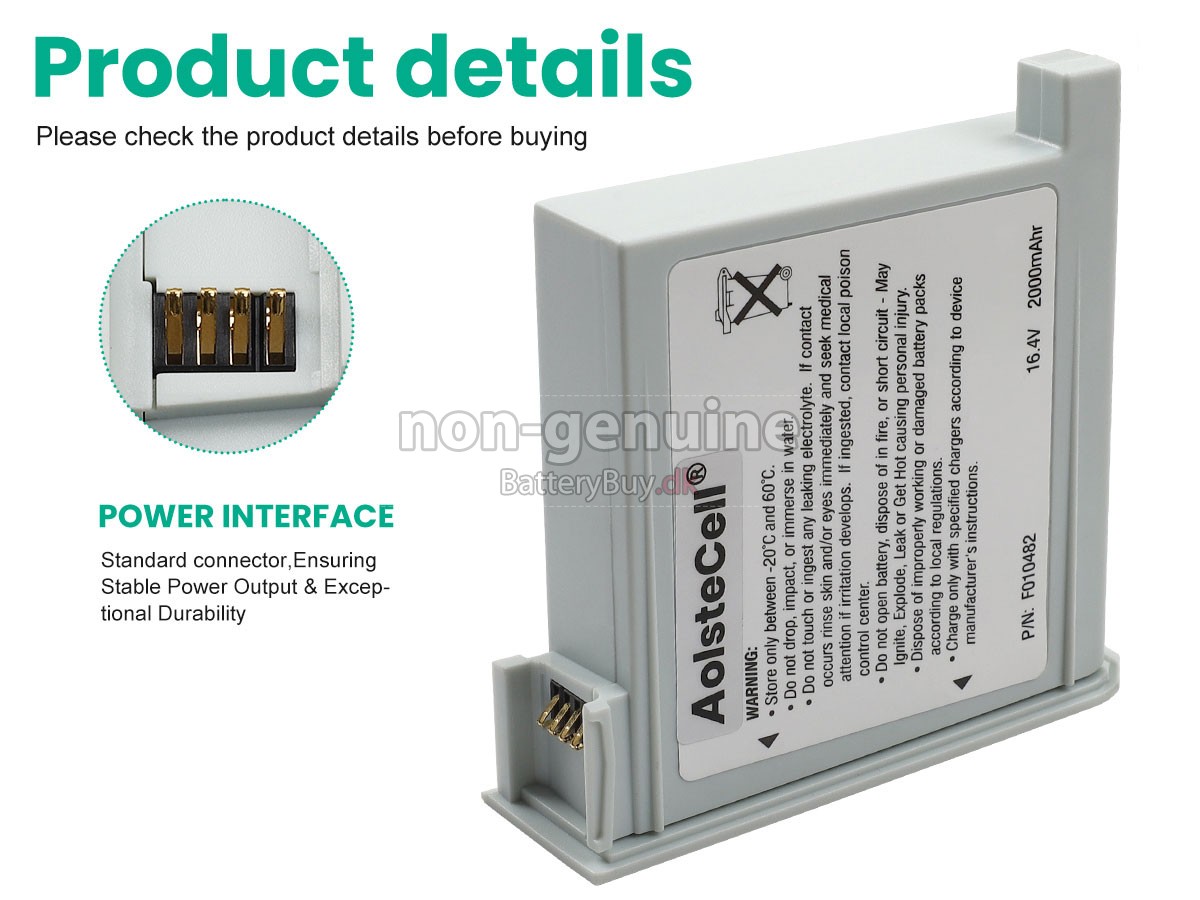 Kendall 9525 SCD EXPRESS COMPRESSION SYSTEM udskiftningsbatteri