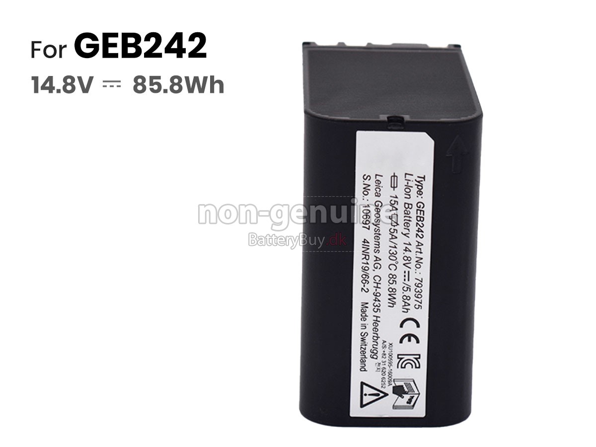 Leica GEB242 udskiftningsbatteri