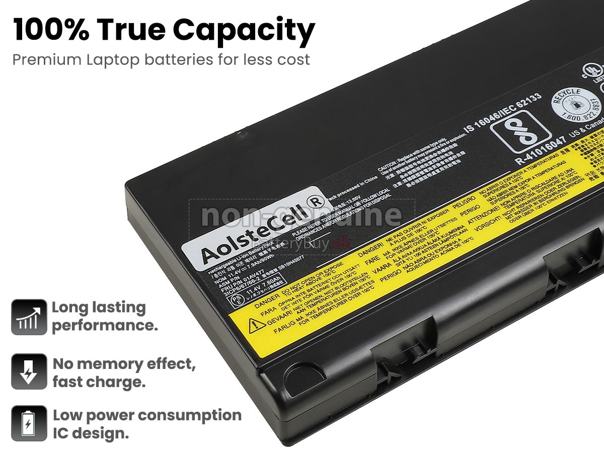 Lenovo ThinkPad P52-20MA udskiftningsbatteri