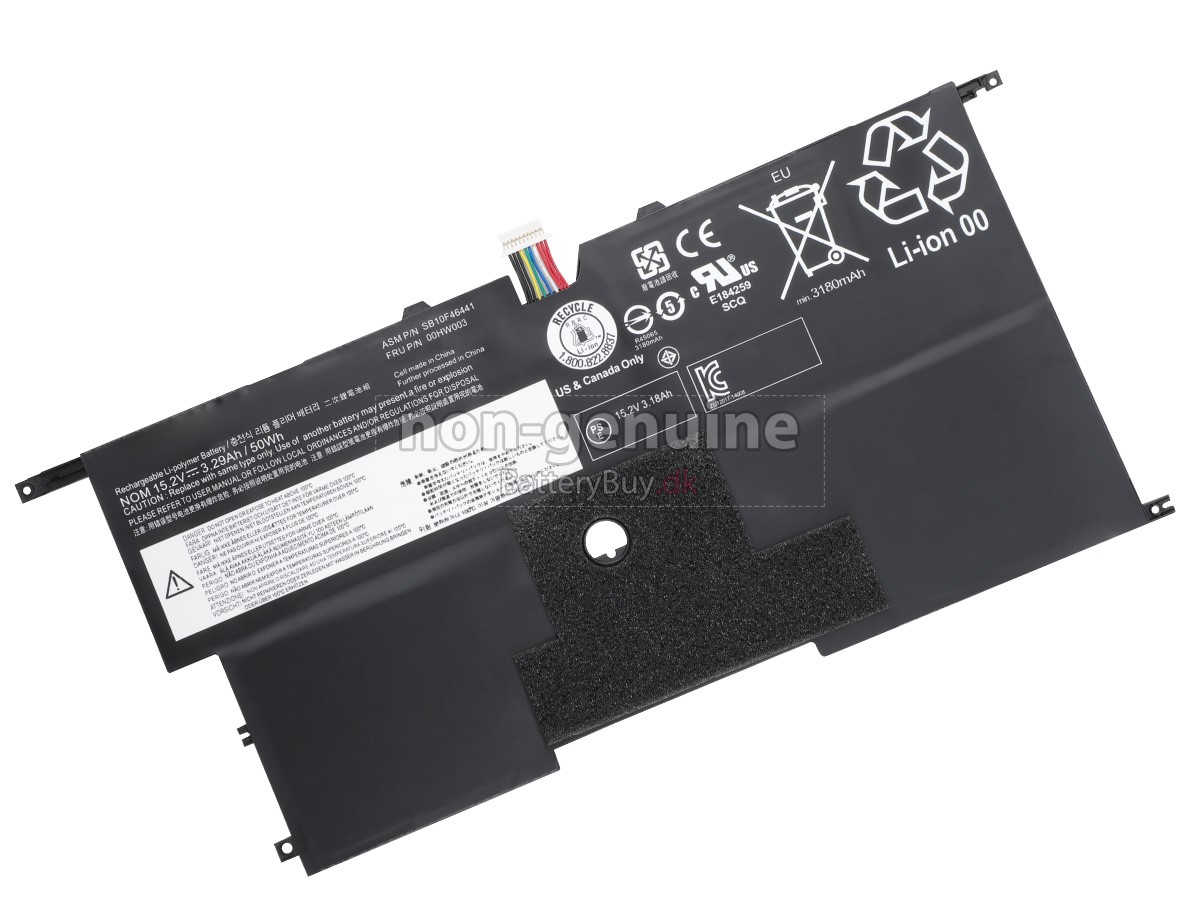 Lenovo ThinkPad X1 CARBON (3RD GEN)-20BS006B++ udskiftningsbatteri