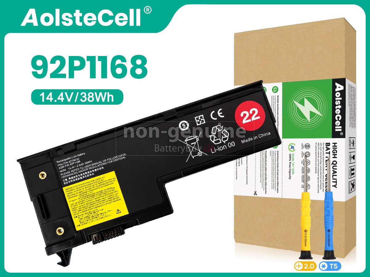 Lenovo 40Y7001 udskiftningsbatteri