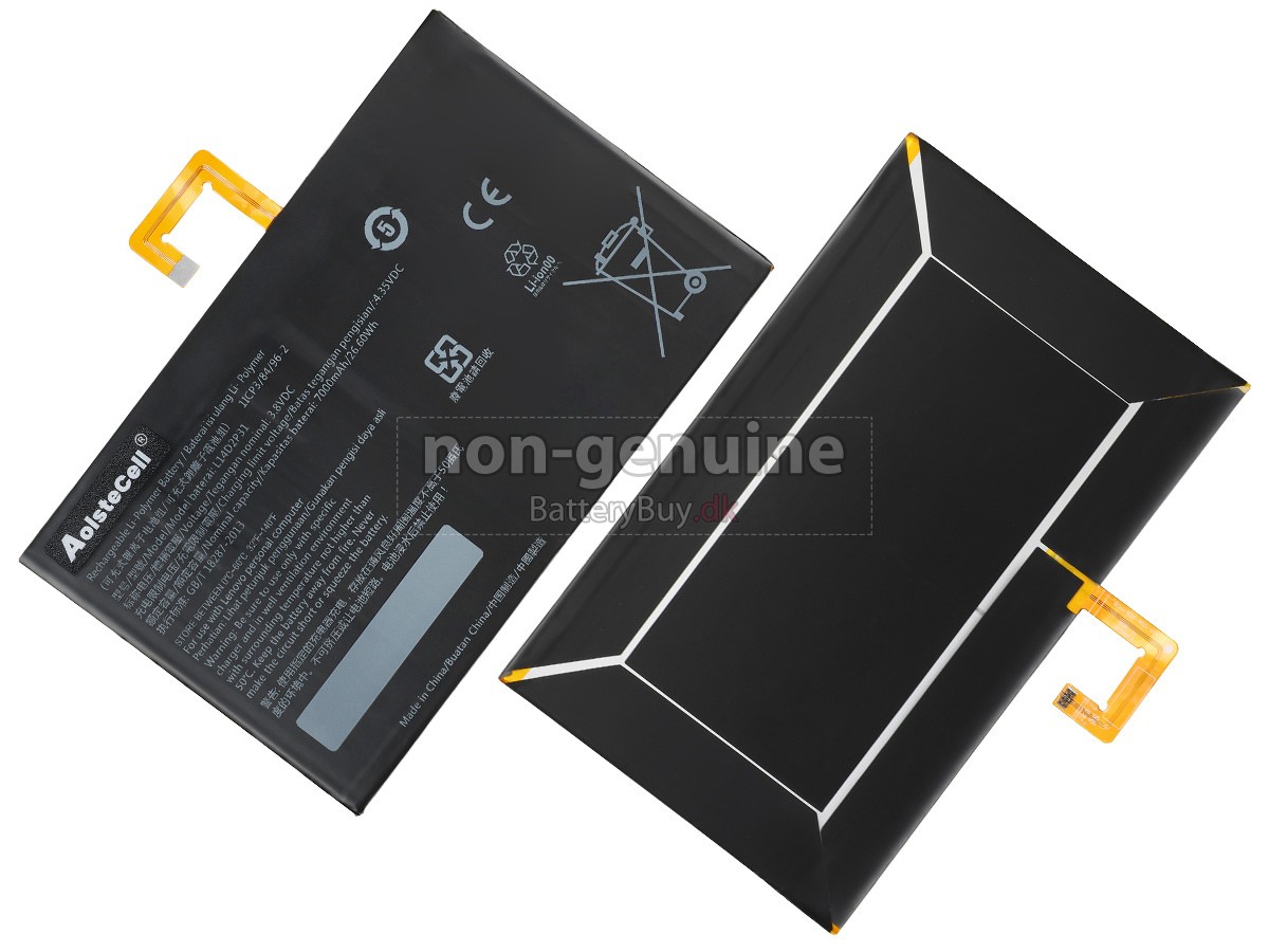 Lenovo TAB 2 A10-30 udskiftningsbatteri