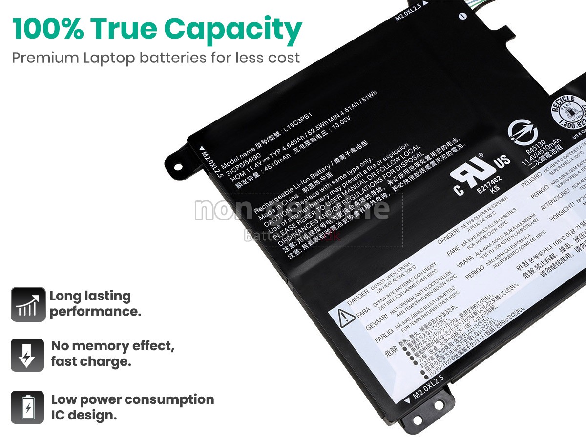 Lenovo YOGA 510(14 inch) udskiftningsbatteri