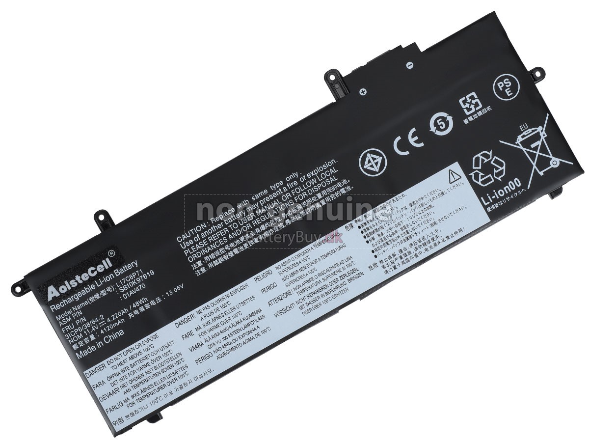 Lenovo ThinkPad X280-20KE udskiftningsbatteri