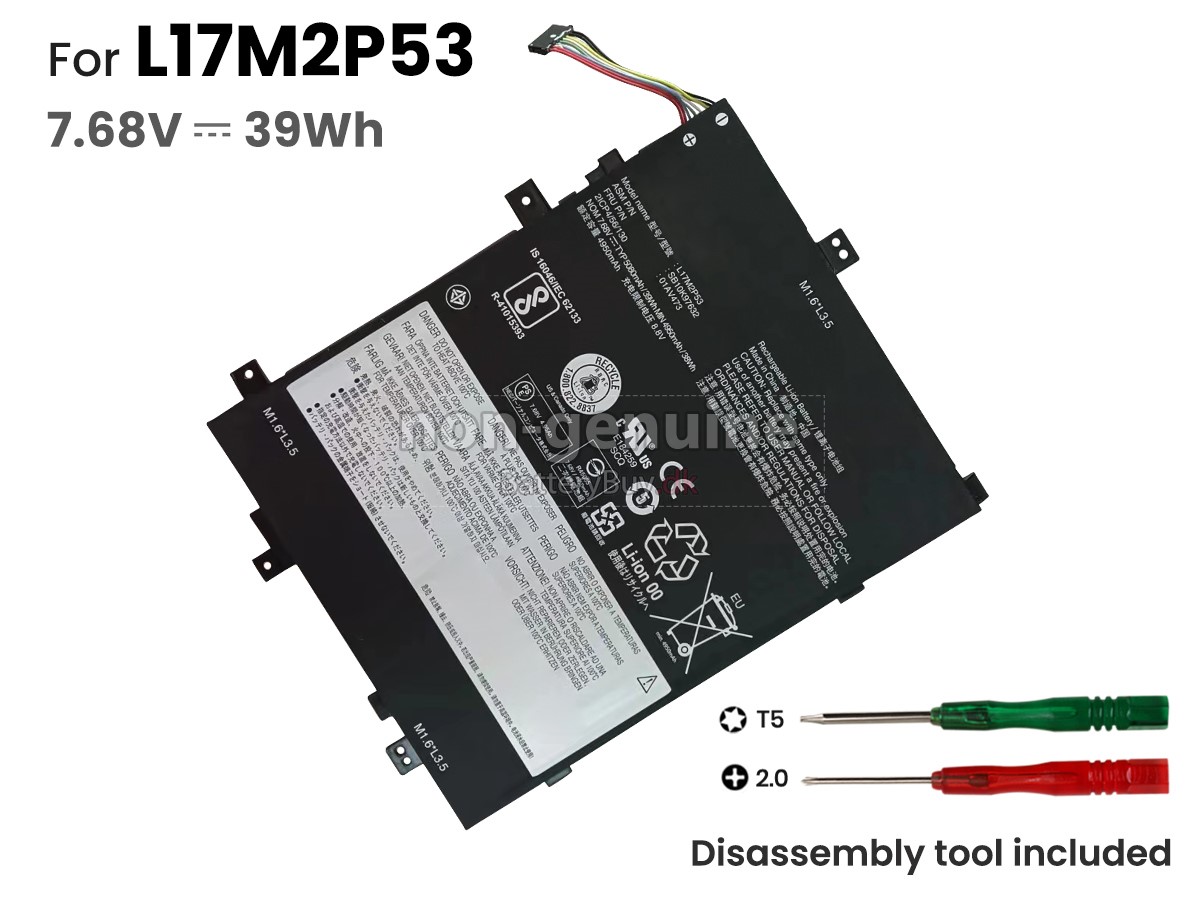 Lenovo L17M2P53 udskiftningsbatteri