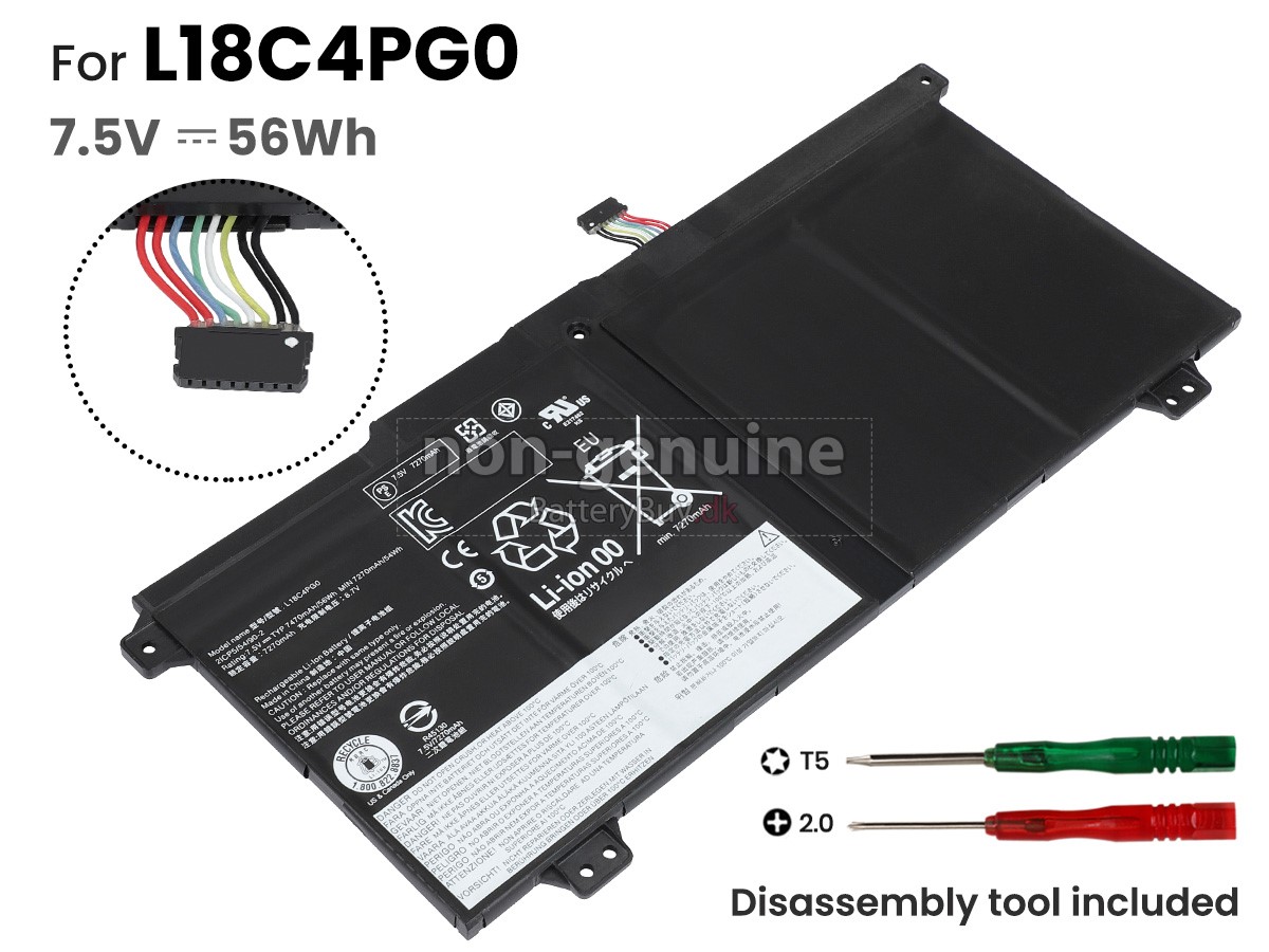 Lenovo YOGA Chromebook C630-81JX udskiftningsbatteri