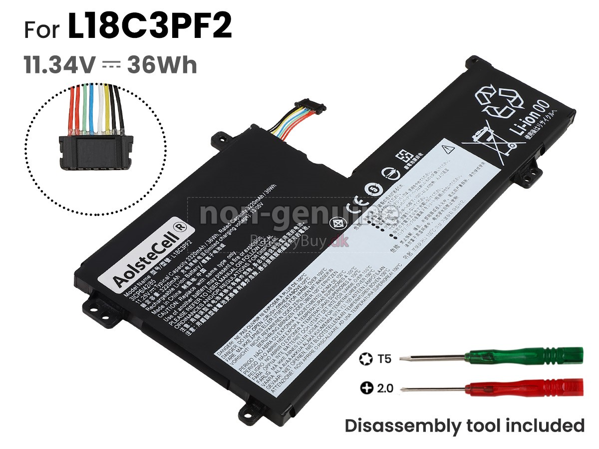 Lenovo L18L3PF1 udskiftningsbatteri
