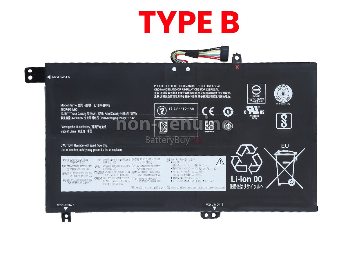 Lenovo L18M3PF8 udskiftningsbatteri