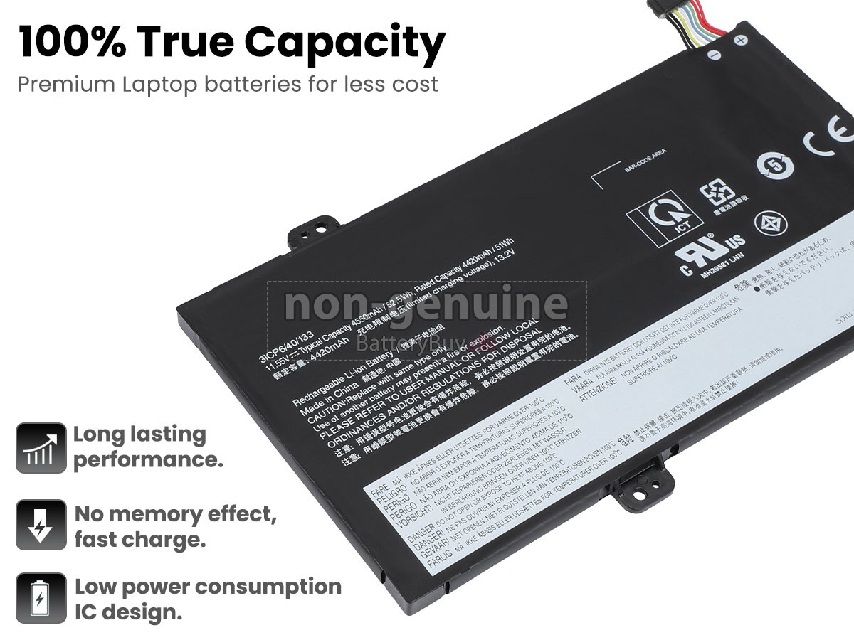 Lenovo IdeaPad FLEX 5-14ITL05-82HS udskiftningsbatteri