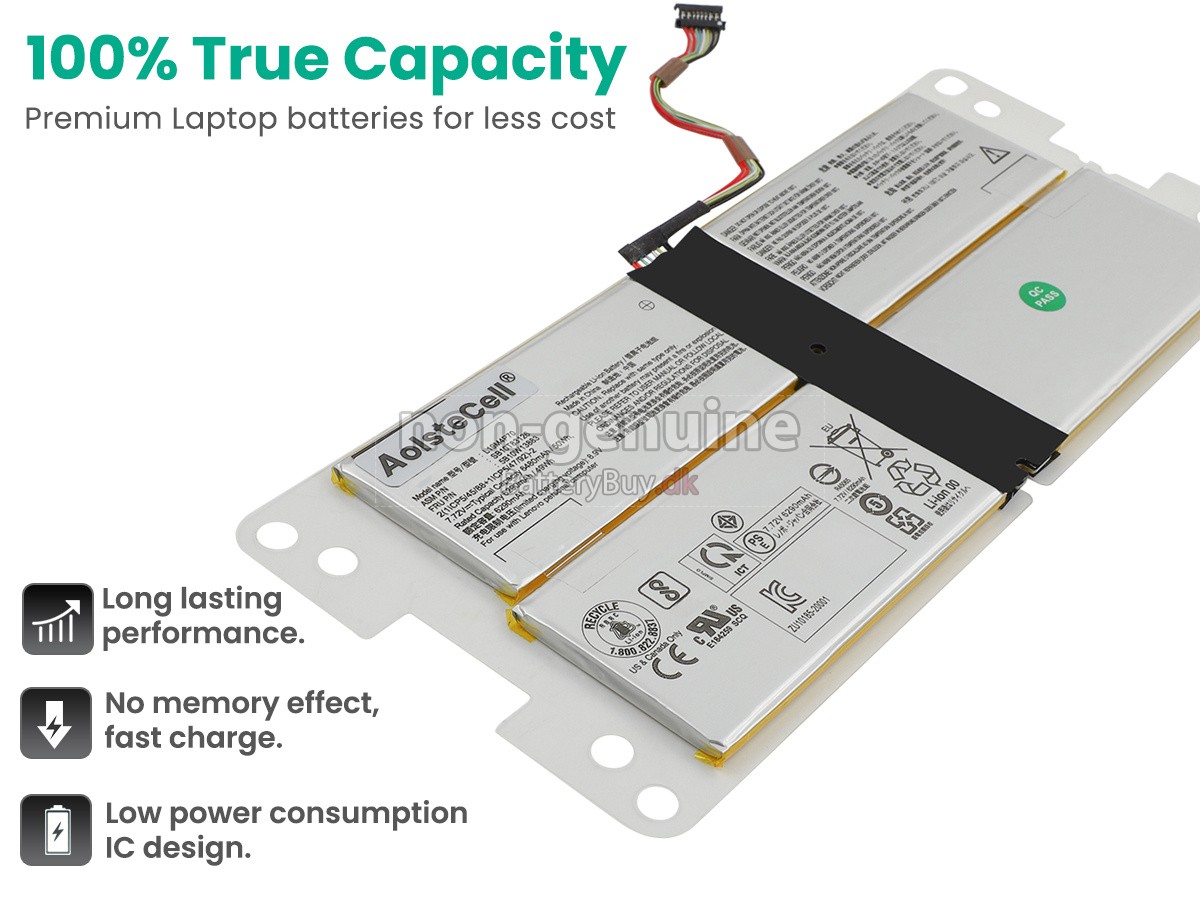 Lenovo ThinkPad X1 FOLD GEN 1-20RL001JMD udskiftningsbatteri