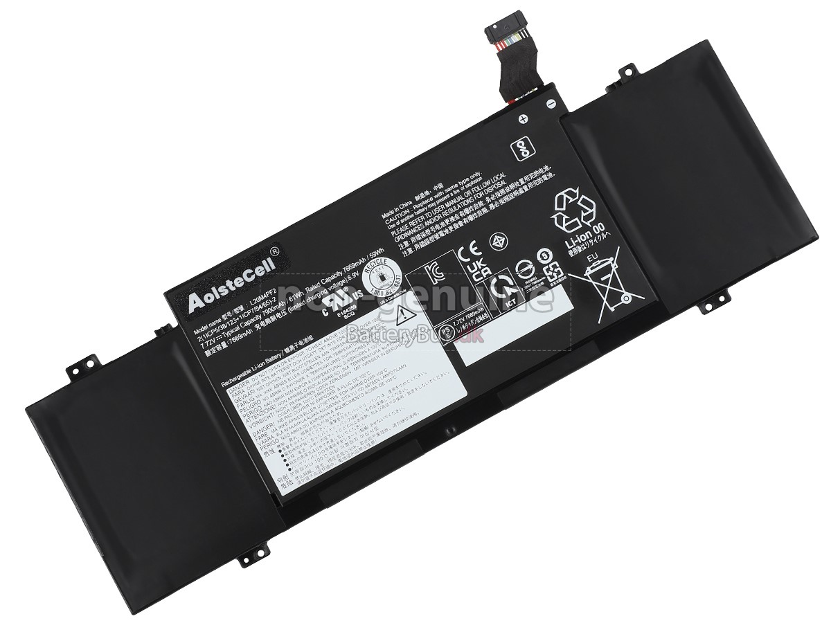 Lenovo YOGA SLIM 7 CARBON 14ACN6-82L0004MTW udskiftningsbatteri
