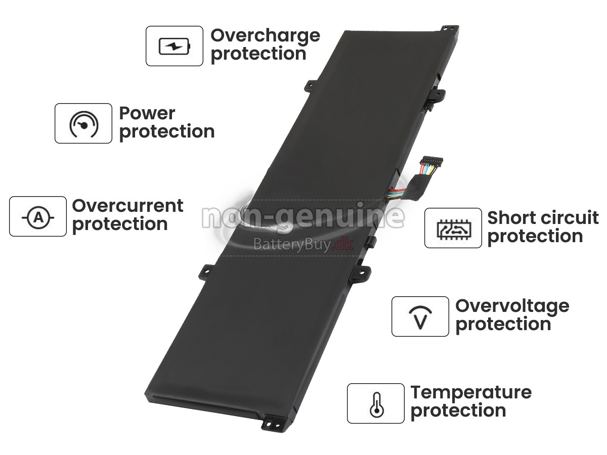 Lenovo THINKBOOK 14 G4+ ARA-21D00014TA udskiftningsbatteri