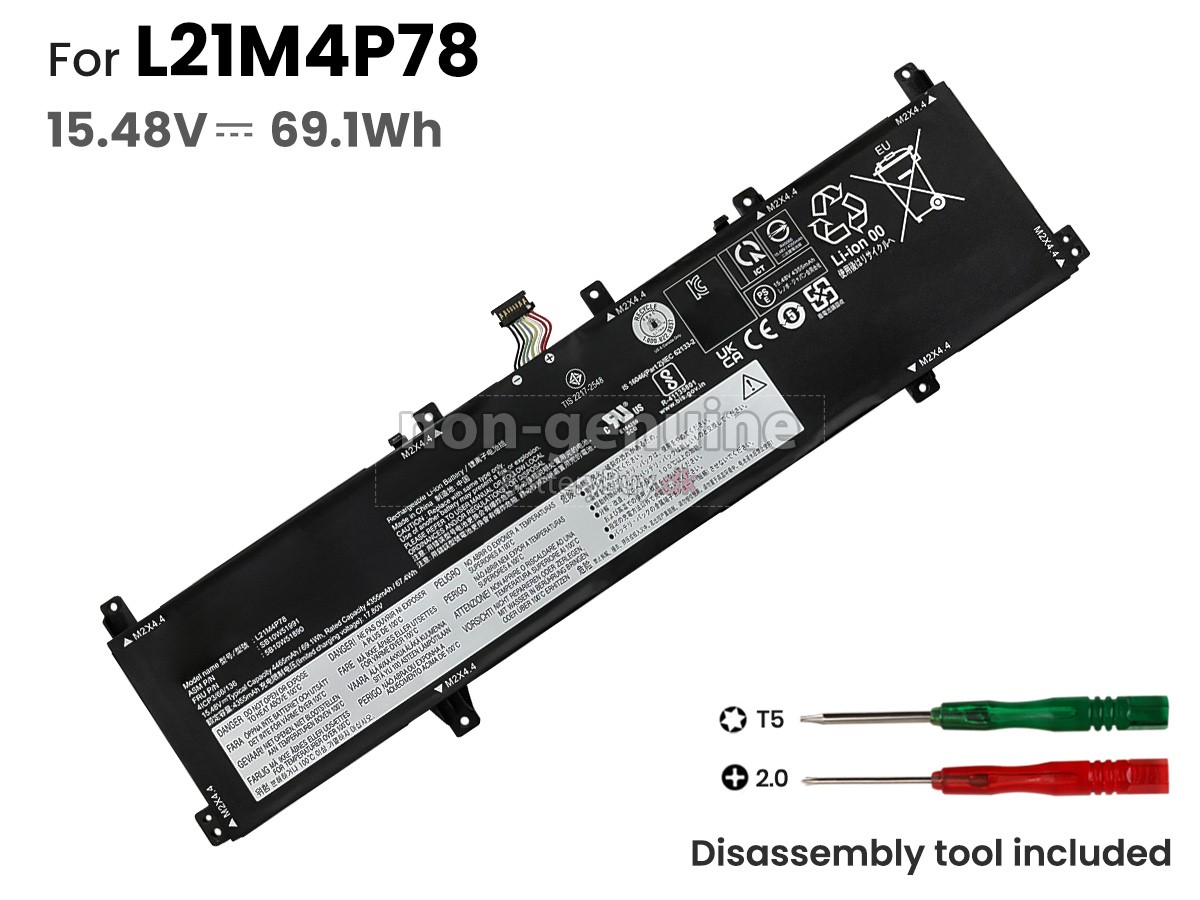 Lenovo L21M4P78 udskiftningsbatteri