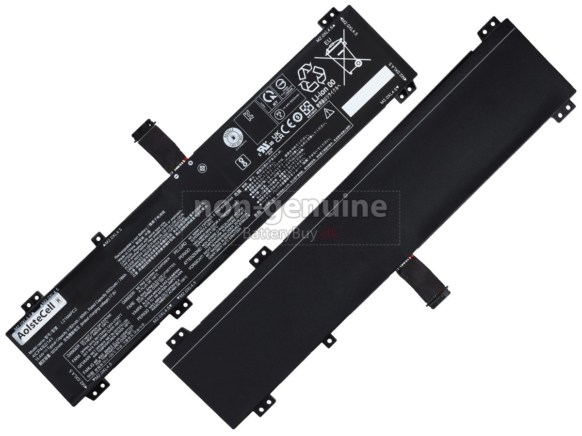 Lenovo LEGION 5 PRO 16ARH7H-82RG008XKR udskiftningsbatteri