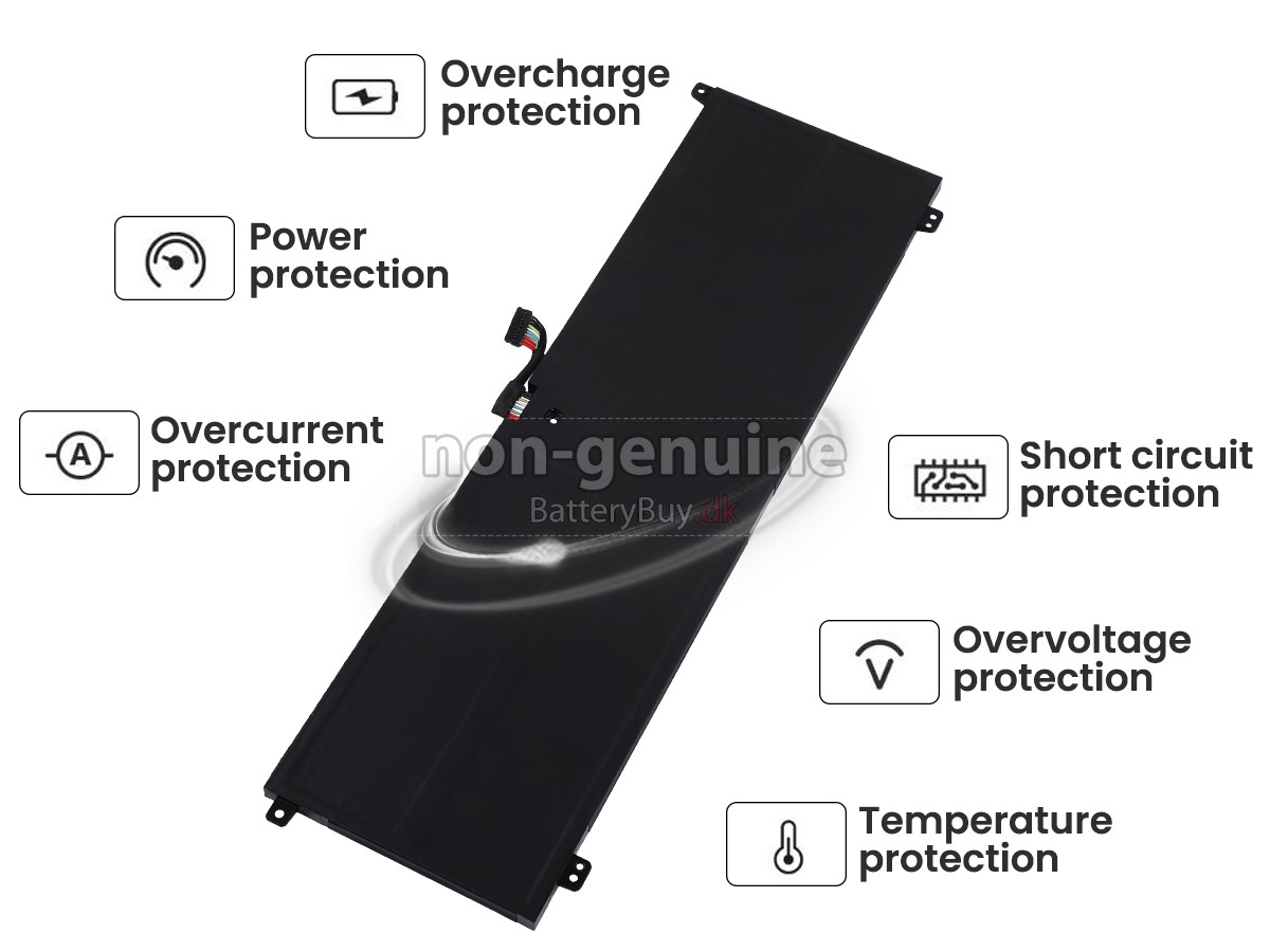 Lenovo YOGA 7 16IAH7-82UF0013FR udskiftningsbatteri