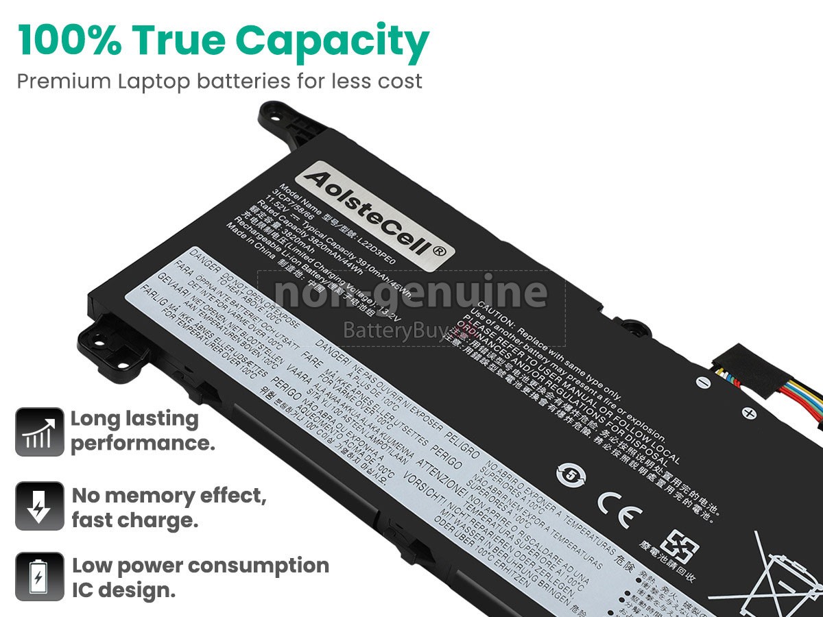 Lenovo 5B11N47485 udskiftningsbatteri