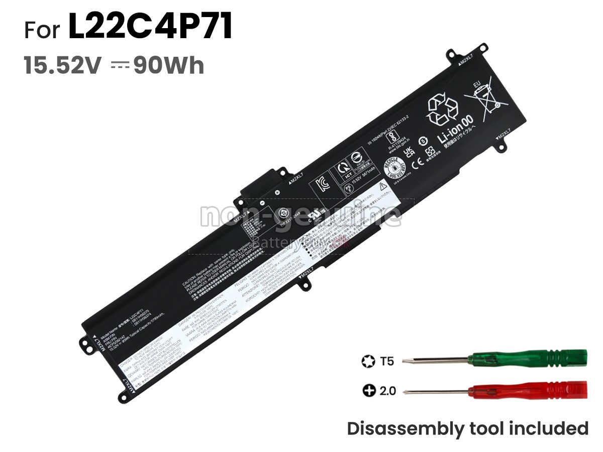 Lenovo ThinkPad P16V GEN 1-21FC002PGP udskiftningsbatteri