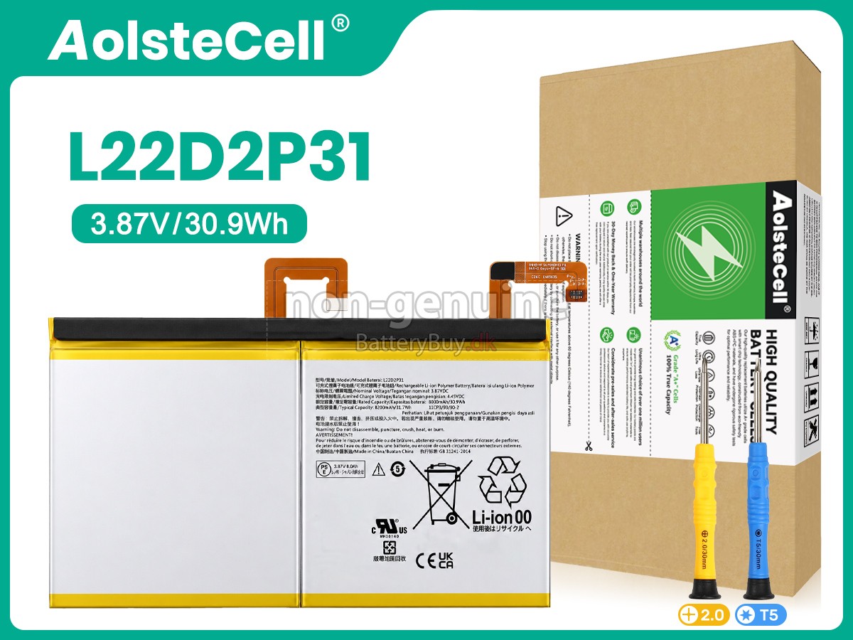 Lenovo L22D2P31 udskiftningsbatteri