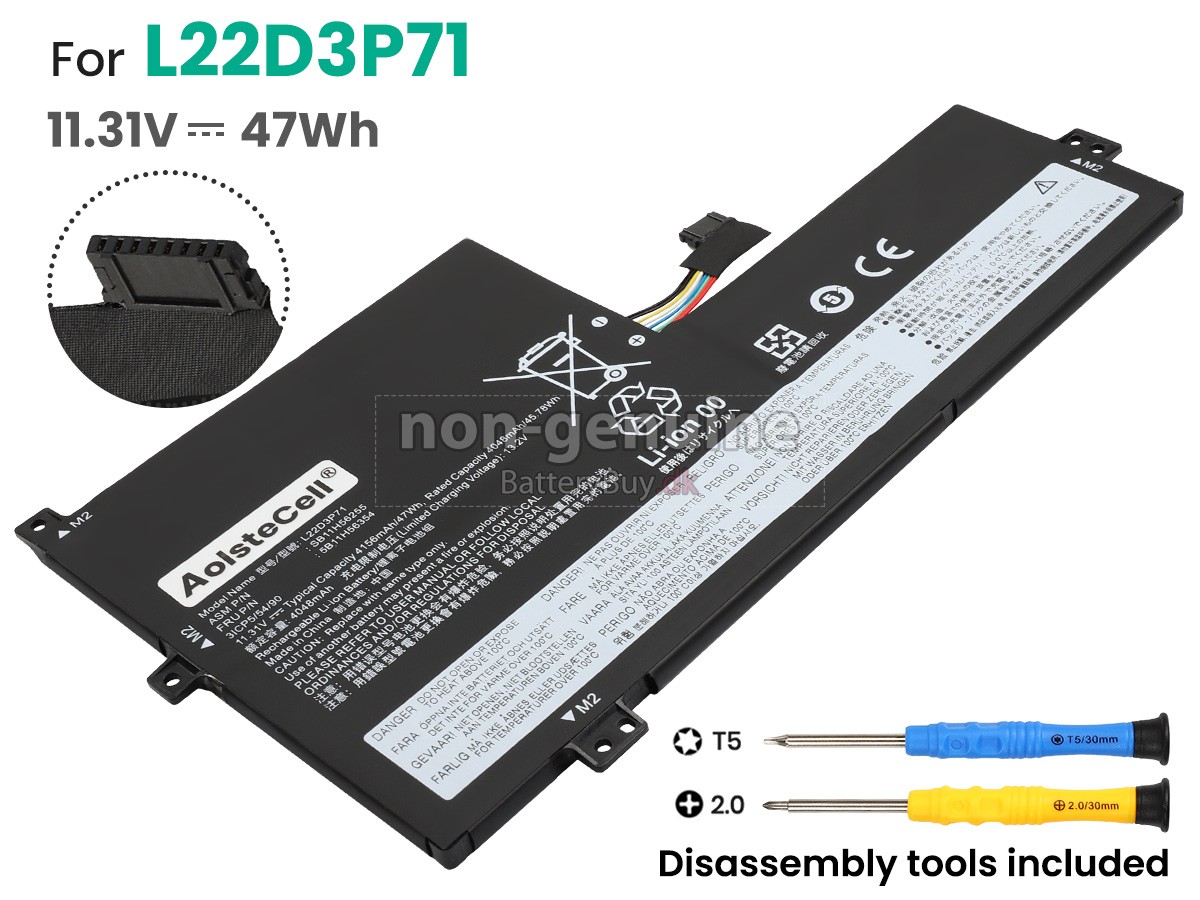 Lenovo 300W YOGA GEN 4-82VM000HIV udskiftningsbatteri