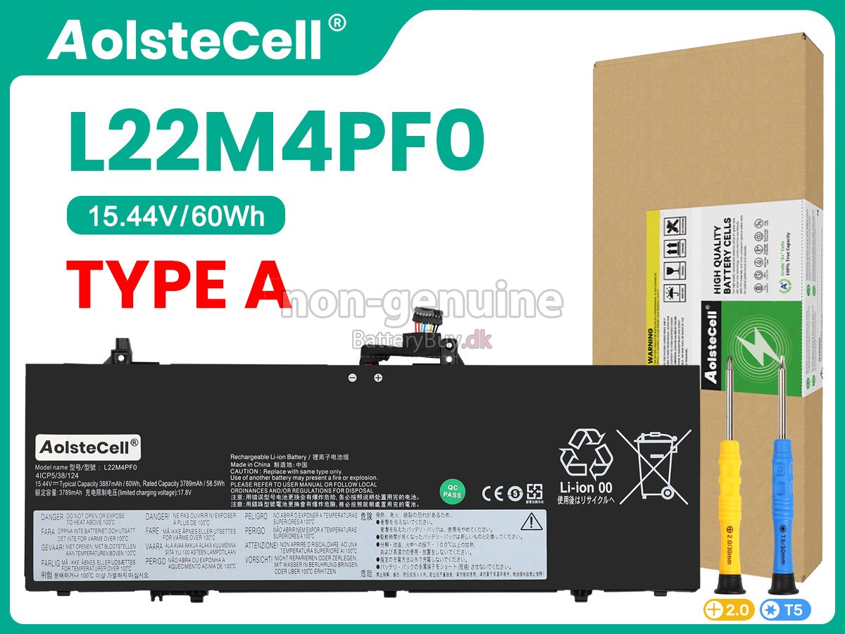 Lenovo YOGA SLIM 6 14IRP8-82WV0066FR udskiftningsbatteri