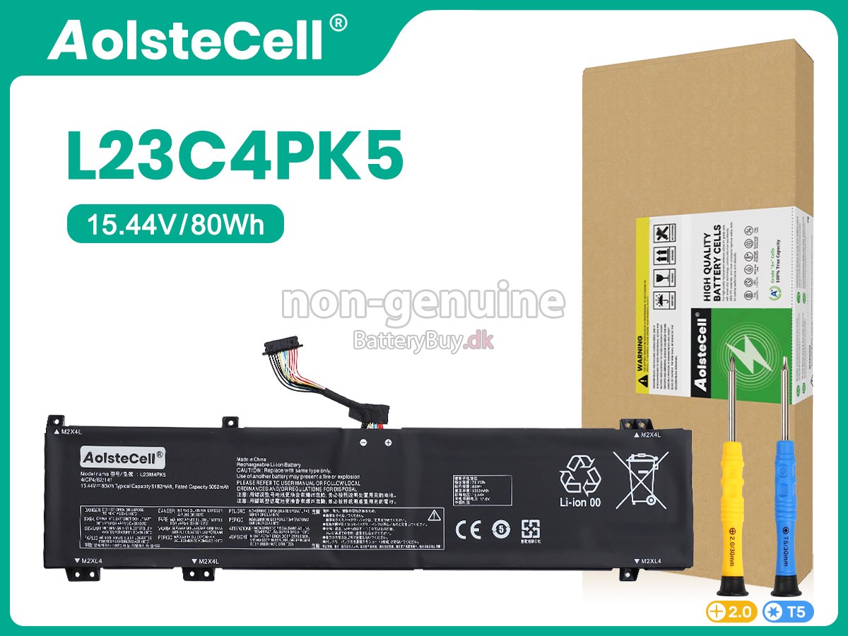 Lenovo LEGION 5 16IRX9-83DG001QMX udskiftningsbatteri
