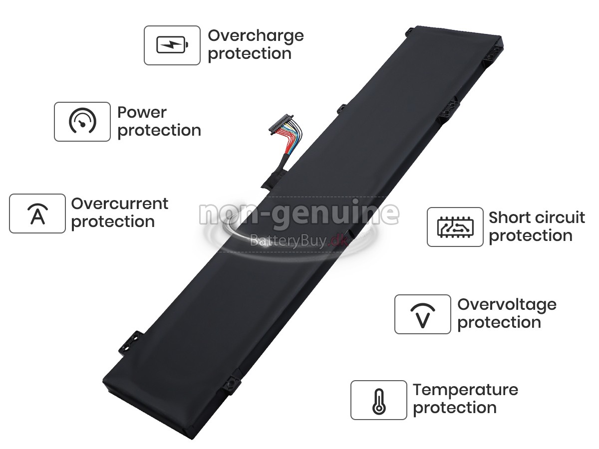 Lenovo LEGION 5 16IRX9-83DG008XMX udskiftningsbatteri